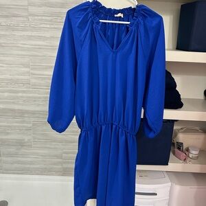 14-16 UK Blue Dress